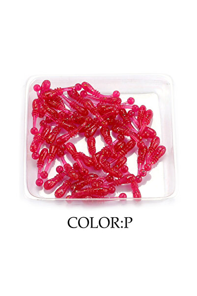 Choice 2 سم 50 قطعة 0.012 جرام P طُعم ناعم سوبر كونتيننتال طُعم أبيض جديد 2 س...