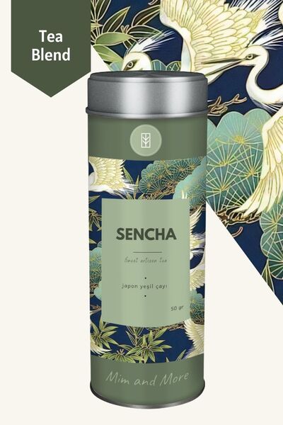 Mim and More Sencha Tea - Saf Japon Yeşil Çayı, 50 gr