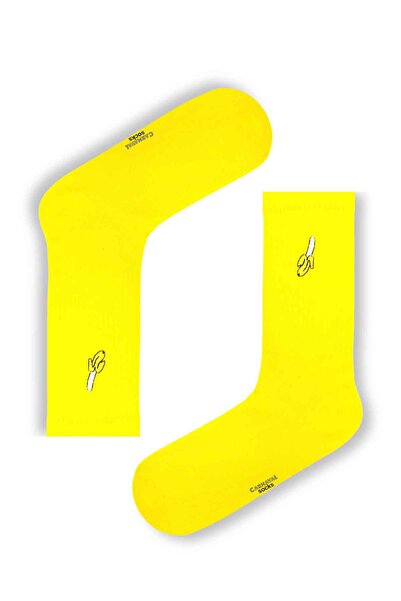 CARNAVAL SOCKS 5'li Unisex Nakışlı Meyveler Renkli Çorap Kutusu