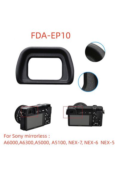 Choice 2pcs FDA-EP10 1/2pcs For FDA-EP10 Eye cup Eyepiec Eyecup For Sony Alpha A6000 A7000 NEX-7 NEX-6 FDA-