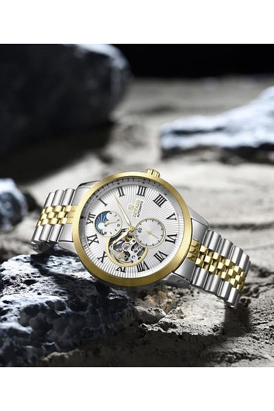 Reward Men's Steel Automatic Wristwatch