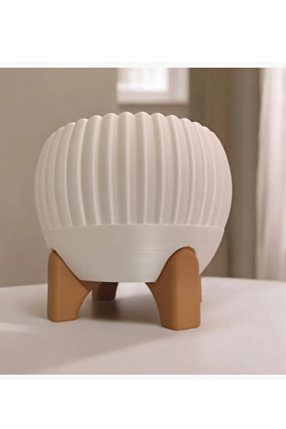 3DAKSESUAR Orta Yüzyıl Bitki Saksısı "Luma"