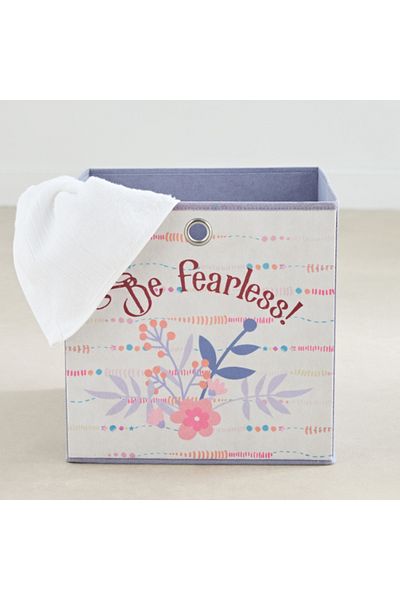 Home Box IVY Meadows Trifle Butterfly Cube Box 31x31x31 cm