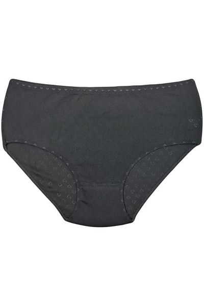 Onurel White High Waist 6-piece Heart Cotton Women's Panties
