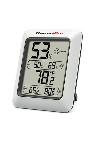 Choice ميزان حرارة رقمي Thermopro TP50 لقياس الرطوبة في الأماكن المغلقة ومقياس حرارة الغرفة الإلكترونية