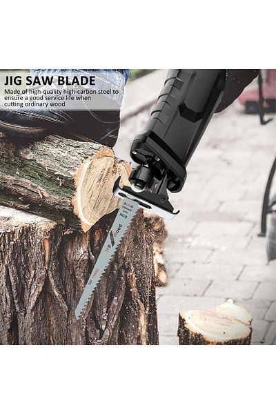 Choice 5Pcs Reciprocating Jig Saw Blades Saber Saw Handsaw Multi Saw Blade For Cutting Wood Metal Renova...