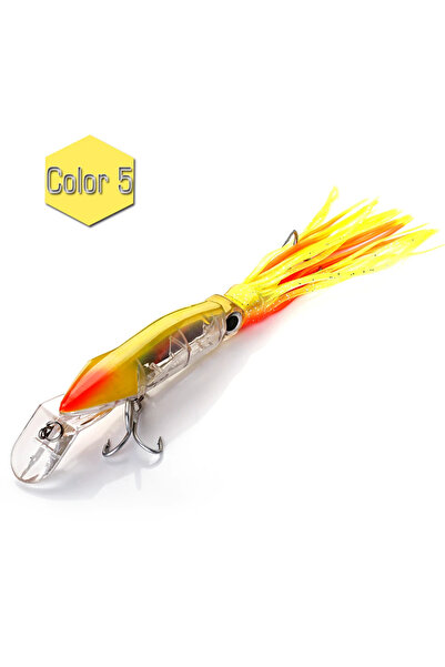 Choice طُعم صيد سمك Sougayilang الأصفر طُعم صناعي من البلاستيك الصلب طُعم صيد...
