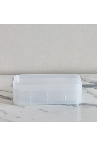 Home Box Madison Stackable Storage Box with Removable Dividers 24.1x12x7.5 cm