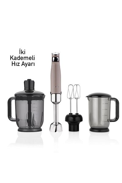 KORKMAZ Performix Mega Beige Blender Set - 449-02