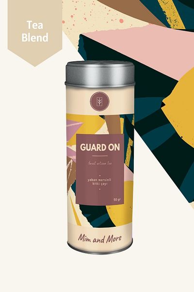 Mim and More Guard on Tea - Herbal Tea with Blueberry, 50 g