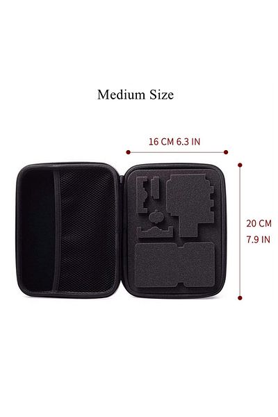 XVisitors Medium Size Carry Case Small Medium Large Size Accessory Anti-shock Storage Bag Box For Hero11 10 9