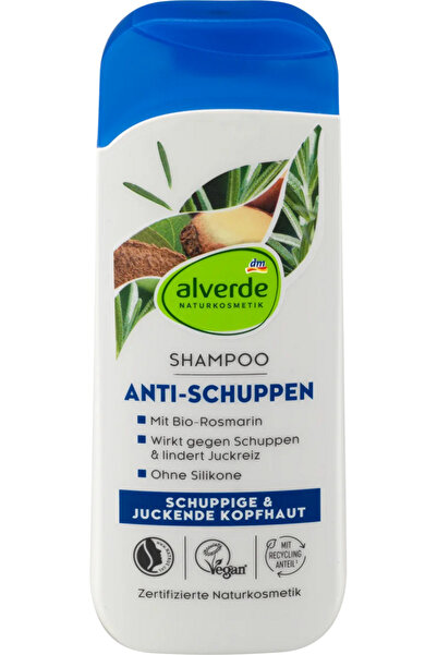 ALVERDE مستحضرات التجميل الطبيعية ألفيردي - شامبو مضاد للقشرة، جوز برازيلي وإ...