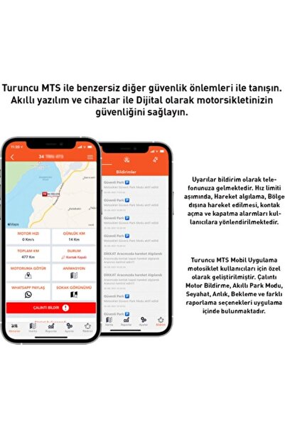 Turuncu Motorcycle Tracking System 24 Months