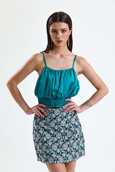 Sense Fusta mini jacquard_etk32609 Benzină