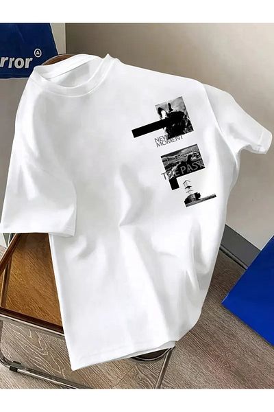 MODADEER Unisex The Past Oversize Tshirt