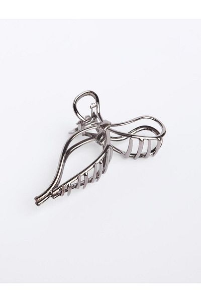Jimmy Key Black Bow Figured Shiny Buckle