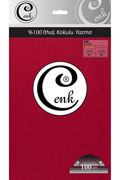 Cenk Culoare uni 100 cm Geantă de scris - 0301 - 646-şarabi