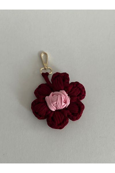 Boutiquehaki Flower Salute Bag Charm & Ornaments