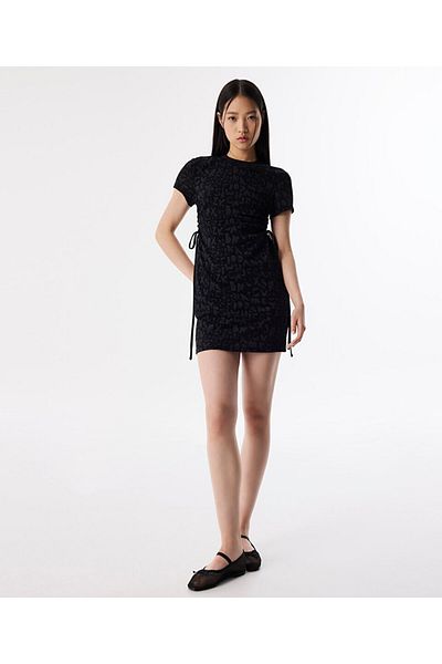 Twist Jacquard Combed Dress