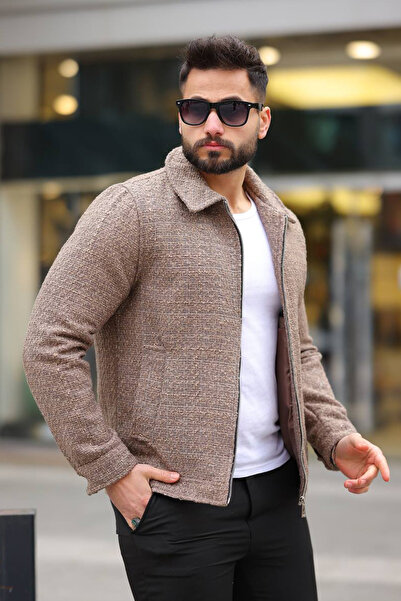 Moderk Mevsimlik Dokulu Kumaşlı Regular Fit Erkek Ceket