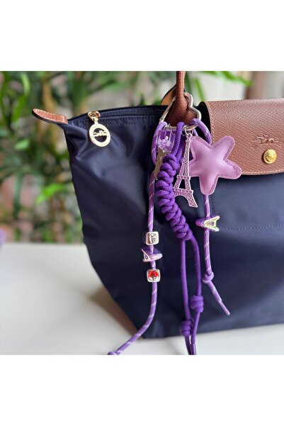 Venus Design Lila Yıldız Çanta Aksesuarı