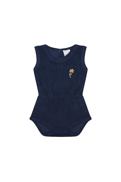 Antebies Navy Blue Towel Elastic Body