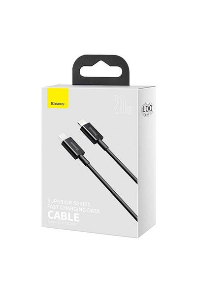 Baseus Superior Series Fast Charging Data Cable Type-C to iP PD 20W 2m Black