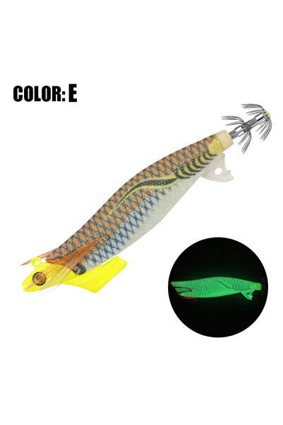 Choice 110 مم 26 جرام E FSDZSO 11 سم / 26 جرام رأس طُعم الحبار المضيء طُعم ال...