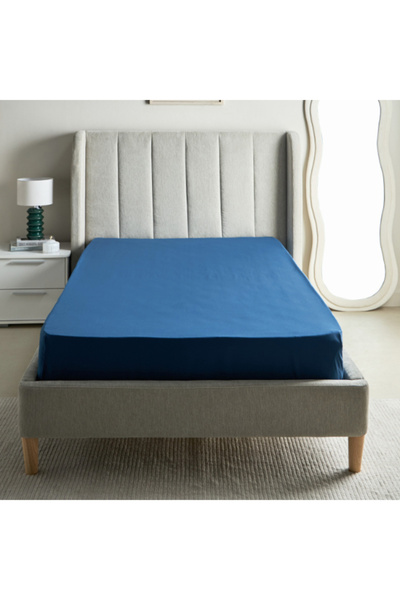 Home Box Essential Cotton Twin Flat Sheet