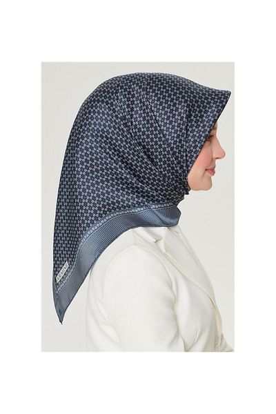 Armine E21Ya8556D0383 Dj Pure Silk Scarf (t) (Nostalgia Twi̇ll)