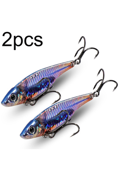 GOBAIT 7.5 جرام C 2 قطعة ملعقة دوارة طُعم معدني 7.5 جرام 10 جرام 16 جرام 20 ج...