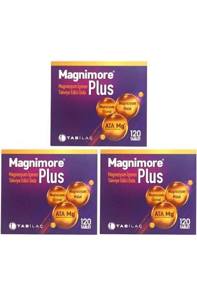 Magnimore 3 Plus 120 Tablets