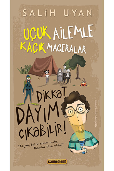 Carpe Diem Kitapları 4.5.6. Sınıf Okuma Seti 6 Kitap Uçuk Ailem İle Kaçık Maceralar Serisi