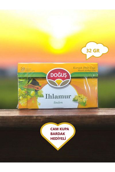 Doğuş Linden 20 Cup Filtered Sachet Herbal Tea 32Gr