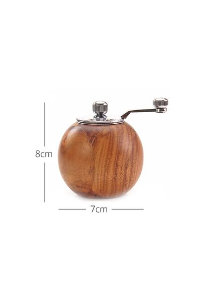 Choice Light Yellow Salt And Pepper Mills, Solid Wood Pepper Grinders With Adjustable Coarseness By Ceramic