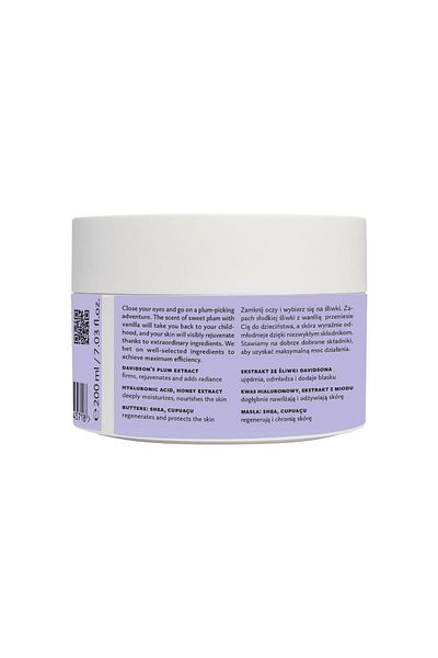 Hagi Cremă de corp fermitate 200 ml - Cremă de corp fermitate cu prune