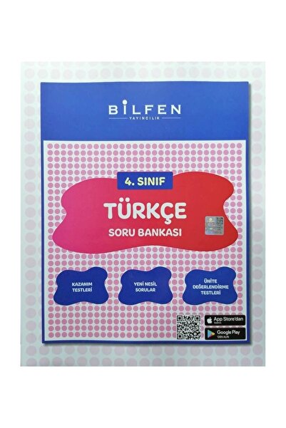 Bilfen Yayınları 4. Sınıf Türkçe Soru Bankası