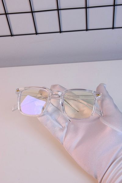LOOKUP Blue Light Protection Glasses Optical Compatible Leopard Frame Square Screen Protector Glasses