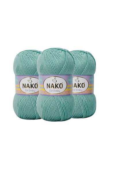 NAKO Elit Baby Anti-pilling Lână Bebeluş 10482 3 Bucăţi