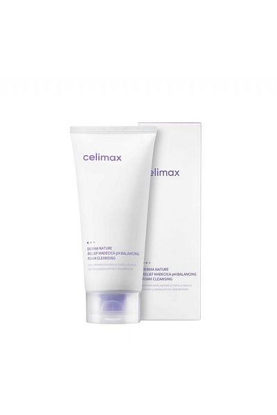 Celimax Globalcare - Relief Madecica Ph Balancing Foam Cleansing - Balancing Foam Cleanser