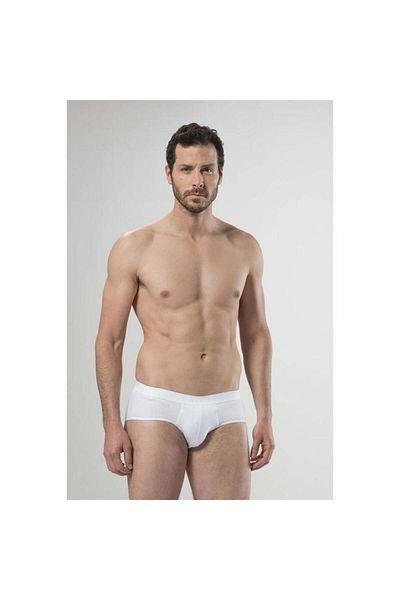 Cacharel 1104 Belted Ανδρικό Slip - Λευκό