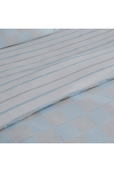 Home Box Aurora Jason 3-Piece Printed Cotton King Duvet/Quilt Cover Set 220x220 cm