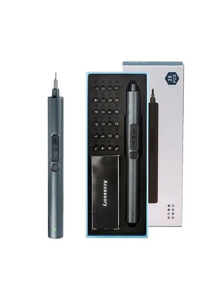 OLOEY 28 in 1 28 in 1 Precision Electric Screwdriver Rechargeable Cordless Precision Electric Screw Driver