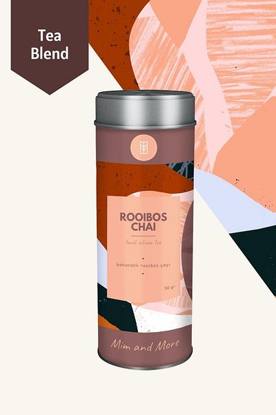 Mim and More Rooibos Chai Tea - Spicy Rooibos Tea, 50 g