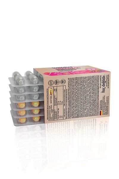 Validus Prenatal Multivitamin and Mineral 30 Capsules - Omega 3 Dha 350 Epa 70 Mg Softgel Blister Set