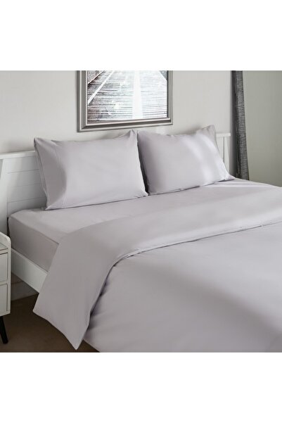Home Box Purely Percale 3-Piece Super King Duvet Cover Set - 240x220 cm
