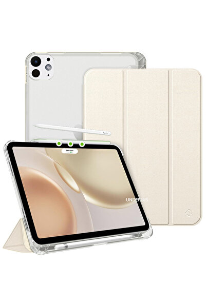 AQUA AKSESUAR Apple Ipad Pro 11 1/2/3/4. Nesil Kılıf Pu Deri Smart Standlı Ca...