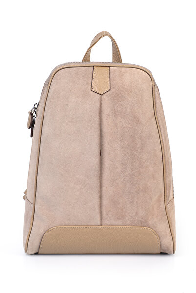 Ysmn Hakiki Deri Süet Kadın Sırt Çantası YC040737HSD