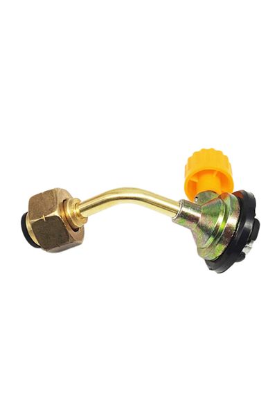 Choice 2 Gas Refill Adapter Inflation Valve Cylinder Gas Tank Filling Connector Leakproof Rubber Gas Refil.