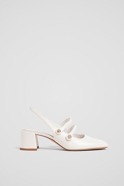 Stradivarius Heeled Slingback Mary Jane-style Shoes Limited Edition